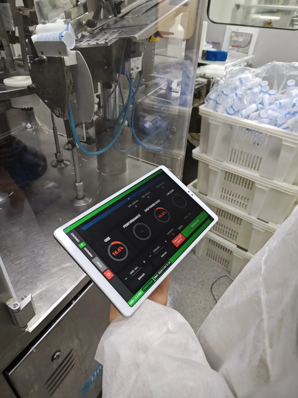 Operator tablet